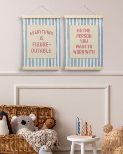 FGFK Positive Affirmations Wall Art Poster Hanger Frame 12x16 Inch - Image 6