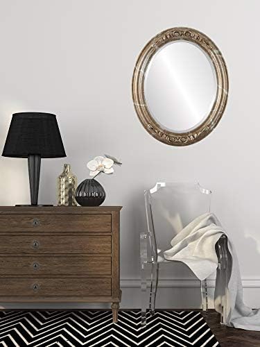 OVALCREST Oval Beveled Wall Mirror - Image 3