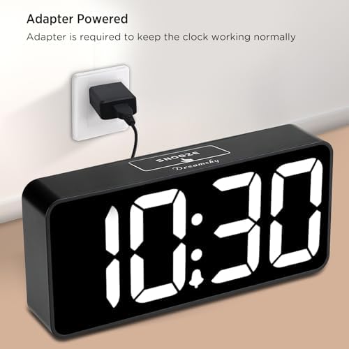 DreamSky Large Digital Alarm Clock Big Number - Image 2