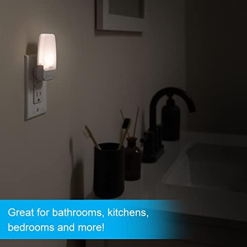 GE Plug in Night Light with Dusk to Dawn Sensor, 4 Pack - Image 6