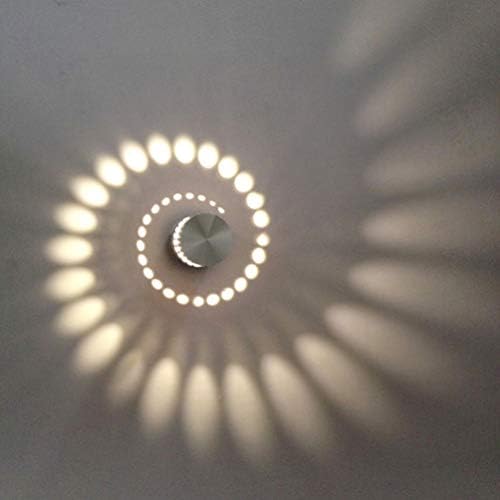 Uonlytech Led Light Fixture Modern Spiral Light Led Sconces Indoor Wall by UONLYtech