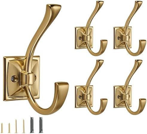 5 Pack Decorative Heavy Duty Towel Hooks by CABDM