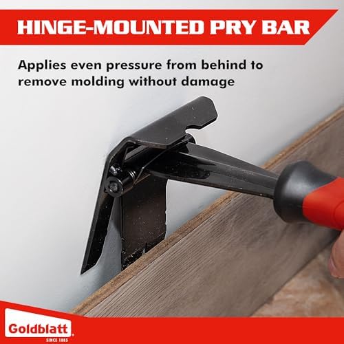 Goldblatt Trim Removal Tool, 3-inch Baseboard Removal Tool - Image 4