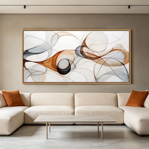 KLAKLA Abstract Wall Art Framed Modern Picture - Image 2