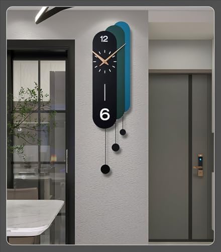 Modern Minimalist Wall Clock, Silent Non-Ticking Quartz Clock - Image 3