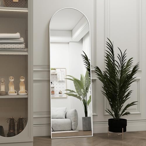48"x 14" Arched Full Length Door Mirror, Full Body Mirror - Image 4