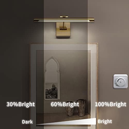 Joosenhouse LED Picture Light Fixtures Dimmable 16.53" Inch Modern Metal - Image 4