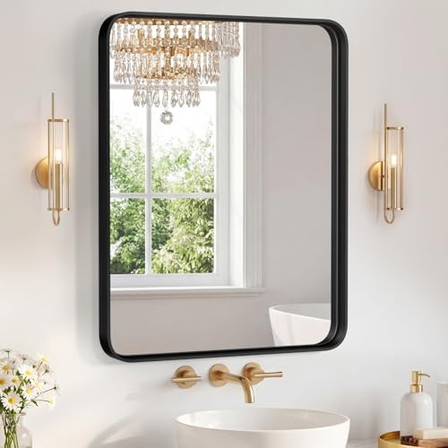 Sweetcrispy Bathroom Mirror 36x28 Inch, Vanity Mirror by Sweetcrispy
