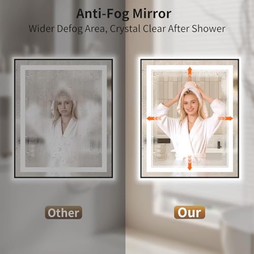 30"x36" LED Bathroom Mirror - Image 5