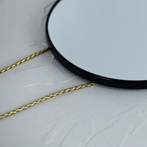 Round Wall Mirror Door Mirror PVC Plastic Frame - Image 6