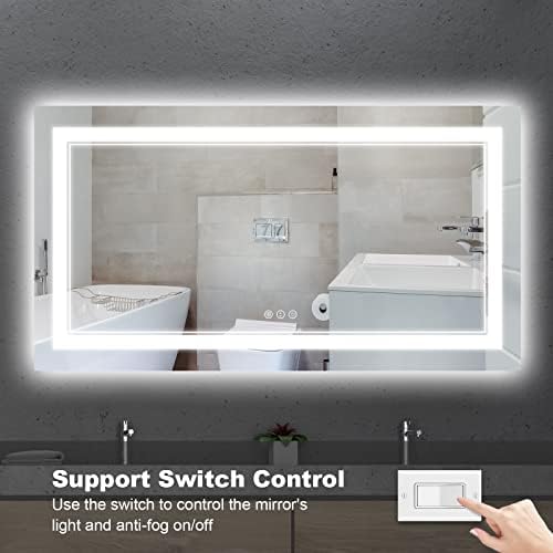 60x28 Inch LED Bathroom Mirror - Image 6