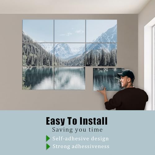 9 Pack Wall Art Acoustic Panels, Decorative Sound Dampening Panels, Acoustic - Image 5