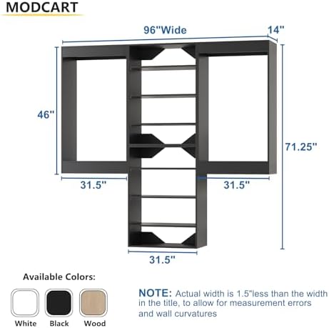 Modular Closet System, Wood Storage - Image 2