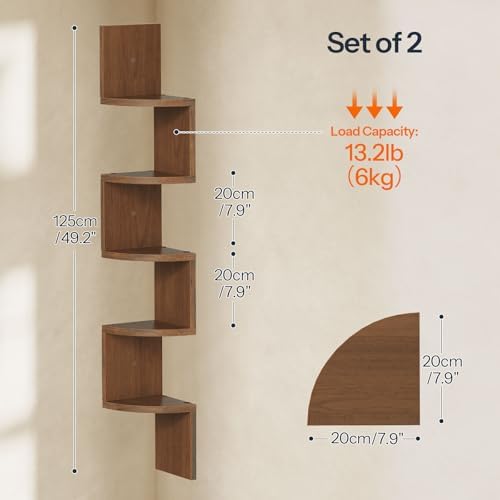 HOOBRO Corner Shelf Wall-Mounted - Image 3