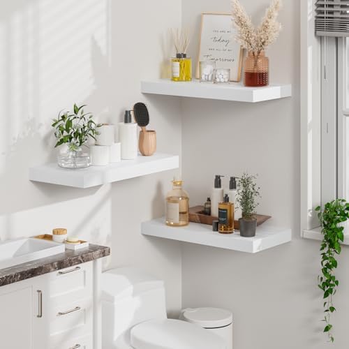 Heimlove 12" Deep Floating Shelves - Image 2
