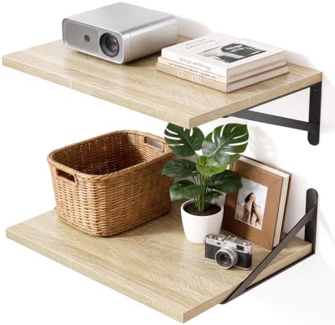 Fixwal 2pcs 11.8 in Deep Floating Shelves by Fixwal