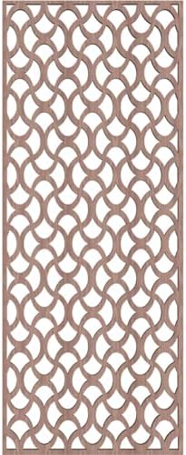 Resort Decorative Pierced Fretwork Wood Wall Panels, 9 3/8"W x 24 3/8"H x 3/8"T - Image 4