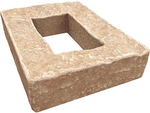 Universal Electrical Cover for EverStone Faux Stone Siding Panels, Fall Bank - Image 5