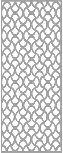 15 3/8"W x 39 3/8"H x 3/8"T Resort Decorative Fretwork Wall Panels in - Image 4