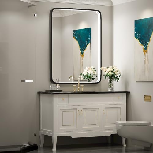 LED Bathroom Mirror with Lights, 32x24 Inch - Image 2