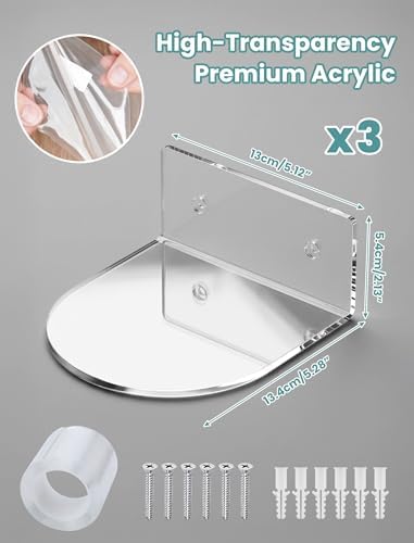NiHome Floating Shelves 3 Pack - Image 3