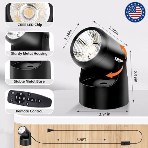 Stepless Adjustable Color Temperature and Dimmable Uplights Indoor - Image 4