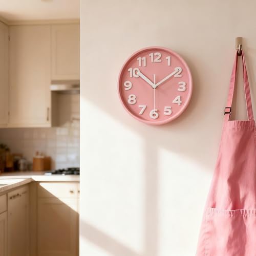 JENLYSTIME 8 Inch Modern Dual‑Mode Clock, Wall Clock & Tabletop Clock - Image 4