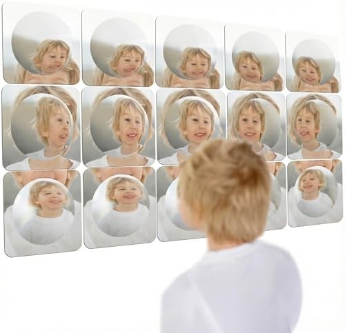Special Supplies Sensory Bubble Wall Mirror by SpecialSupplies