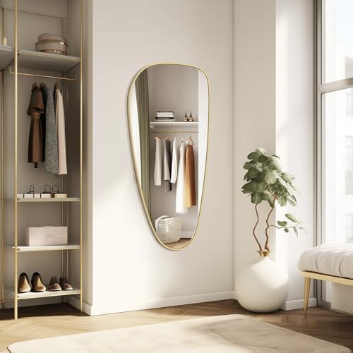 WallBeyond Asymmetrical Mirror, Irregular Wall Mirror, Wall Mirrors Decorative - Image 6