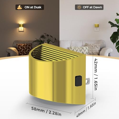 DORESshop Night Light, Night Lights Plug into Wall, Adjustable - Image 3