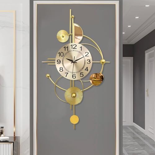 Large Wall Clocks for Living Room, Silent Non Ticking, Battery Operated by DankeitProduct