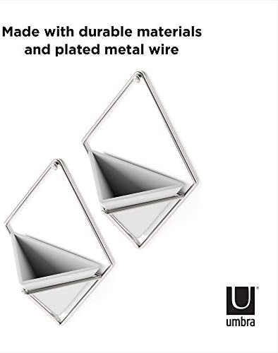 Umbra Trigg Wall Display, Geometric Planter Vessels - Image 5