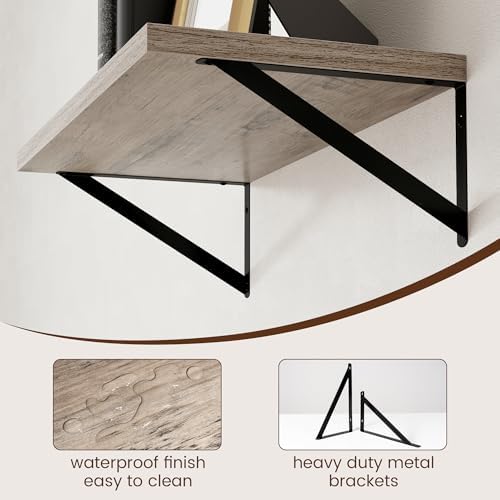 Axeman 12 Inch Deep Floating Shelves - Image 5