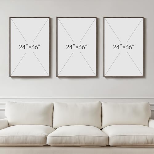Large Framed Wood 3D Boho Black Floral Wall Art - Image 4