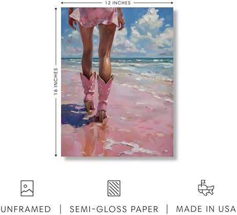 HAUS AND HUES Coastal Cowgirl Room Decor - Image 2