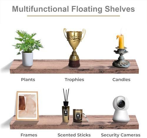 Sorbus Floating Shelves for Wall Storage - Image 6