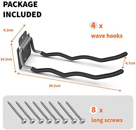 TORACK Garage Tool Organizer Hooks - Image 3