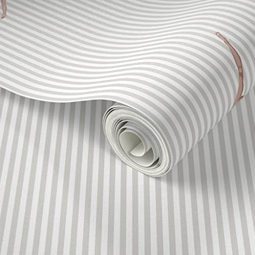 Spoonflower Little Swimmers Peel and Stick Removable Wallpaper - Image 2