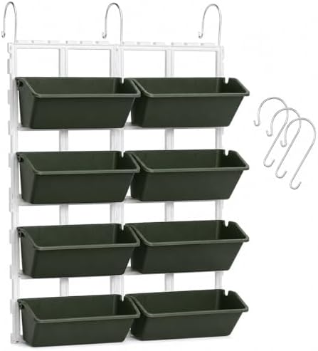 Vertical Garden Wall Planter, 4-Tier Stackable Wall Planter by Unknown
