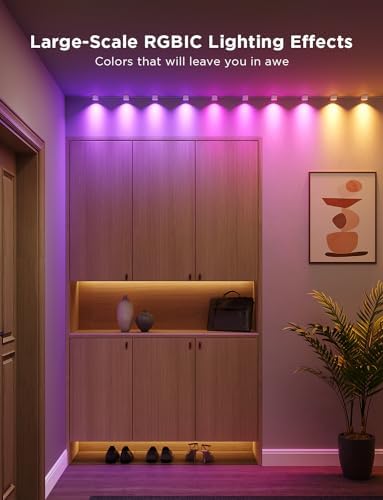 Govee Smart RGBIC String Downlights, 32.8ft - Image 2
