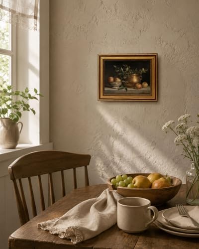 Gold Framed Wall Art, Vintage Apple Still Life Canvas Prints, Classical - Image 6
