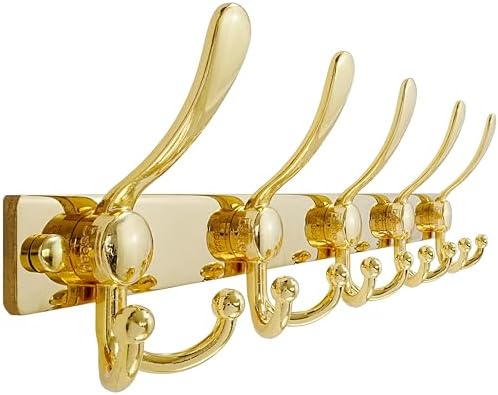Dseap Coat Rack Wall Mount, Heavy Duty 12-Gauge Base vs Flimsy 1mm, by Dseap