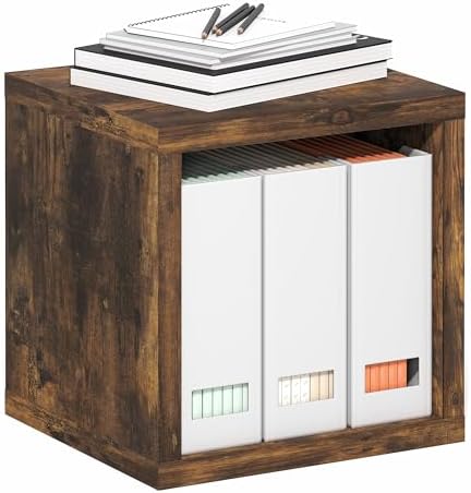 Furinno Cubicle Book Shelf, Stackable Bookshelf, Cube Storage Organizer Bookcase - Image 4