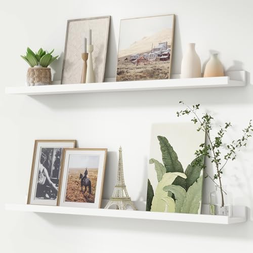 Picture Ledge Shelf, Floating Shelves by FLYJOE