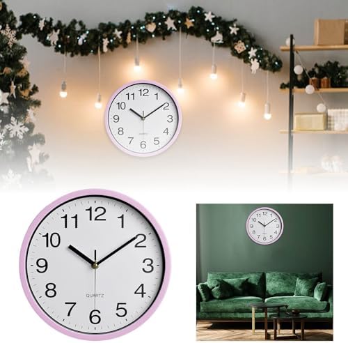 Wall Clock Large, Nonticking Decorative Classic Wall Clock Decorative, Battery - Image 6