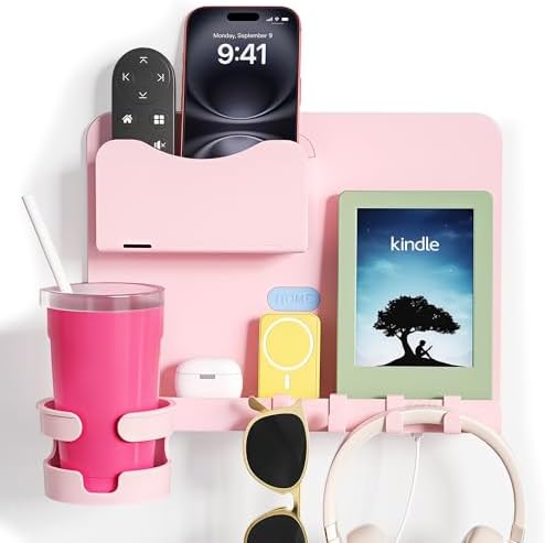 Floating Shelves for Bedside Shelf Accessories Organizer, Wall Mount Shelf by Unknown