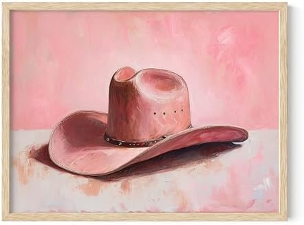 HAUS AND HUES Cowboy Hat 2 Art Print by HausandHuesArtPrints