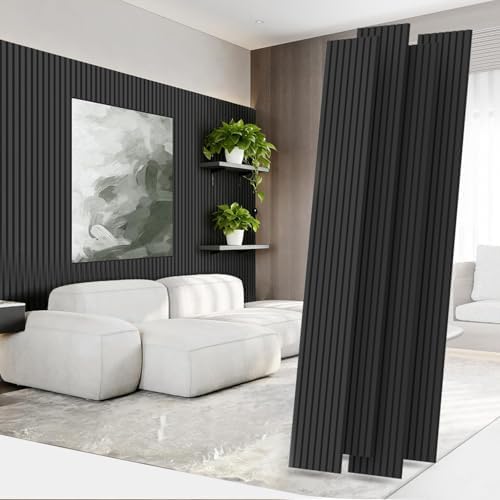 RITOLLO 4 Pack Wood Panels for Wall, 90.55"×12.6" Wood Slat Acoustic Panels for by Ritollo