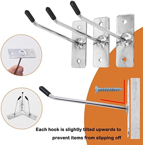 20pcs Wall Mounted Hook Home Storage Organizer Hanger - Image 2