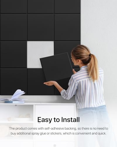 Soundsbay Square Soundproof Wall Panels 12 Pack - Image 5